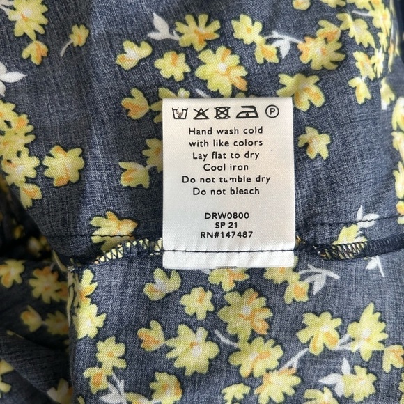 NWT Draper James Miranda Wrap Dress Size XS - Picture 7 of 9